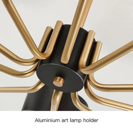 lustre moderne simple pour éclairage intérieur design élégant