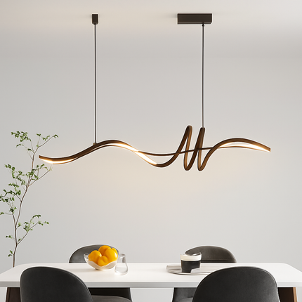 Lustre moderne simple à striptips pour intérieur — LZ4X9T2