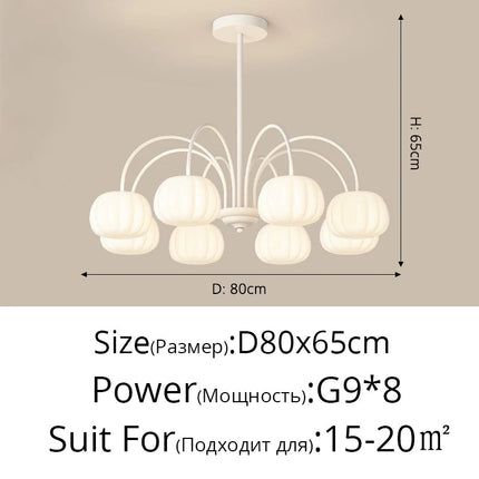 lustre moderne style pastoral pour une atmosphère chaleureuse créative