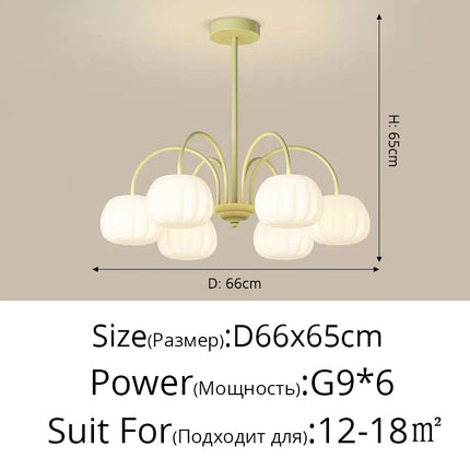 lustre moderne style pastoral pour une atmosphère chaleureuse créative