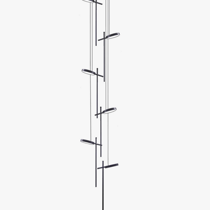 Lustre suspendu LED design créatif en acrylique 2023 — LZ4X9Q2