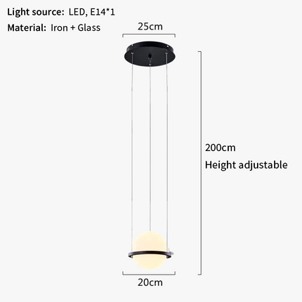 Suspension nordique avec plante artificielle en pot suspendu — LZ4X9T