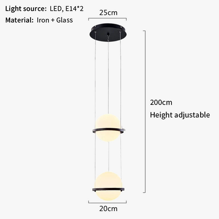 Suspension nordique avec plante artificielle en pot suspendu — LZ4X9T