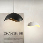 Noir - D50 x H30cm / Blanc chaud