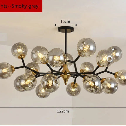 Lustre nordique de luxe au design épuré pour intérieur — LZ4QJ7