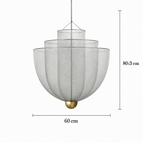 D60CM Argent Or / Blanc chaud 3000K