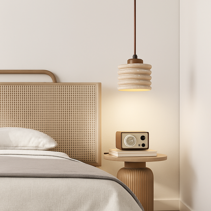 Lustre suspension nordique en terrazzo pour café et loft industriel — LZ4P9XJ