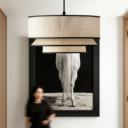 Lustre suspension nordique en tissu pour intérieur moderne — LZ4P9X