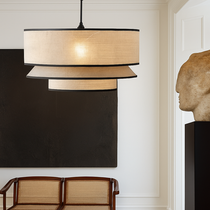 Lustre suspension nordique en tissu pour intérieur moderne — LZ4P9X