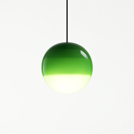 Lustre suspension LED créatif en verre dégradé style nordique — LZ4X9P