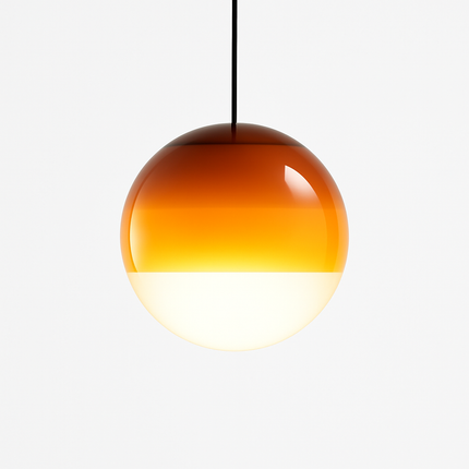 Lustre suspension LED créatif en verre dégradé style nordique — LZ4X9P