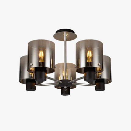 Lustre suspension en verre style nordique américain créatif — LZ4X9T