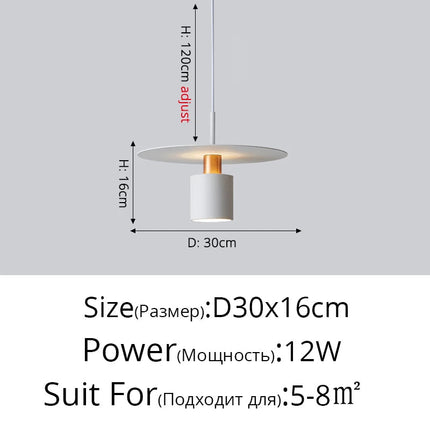 lustre nordique led créatif pour restaurant et centre commercial
