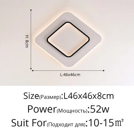 Lustre LED nordique moderne et créatif pour balcon — LZ4T9XQ