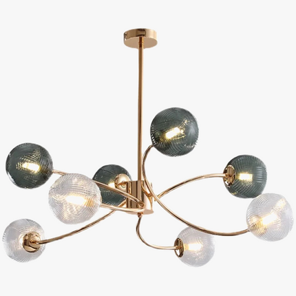 Lustre nordique brillant avec boule en verre — LZ4X9M2