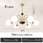 Or 4 lumières / Lumière blanche 6500K
