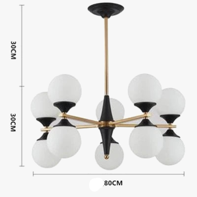 Lustre suspension au design nordique post-moderne — LZ4X9T