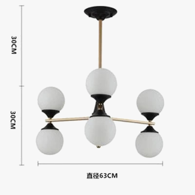 Lustre suspension au design nordique post-moderne — LZ4X9P
