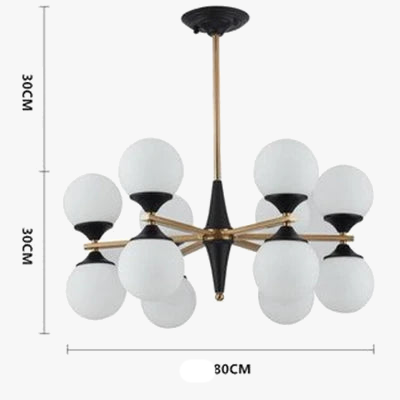 Lustre suspension au design nordique post-moderne — LZ4X9T