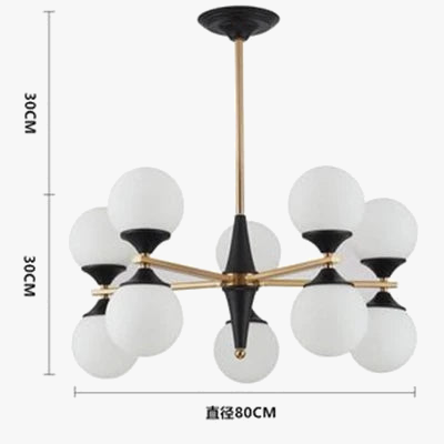 Lustre suspension au design nordique post-moderne — LZ4X9P