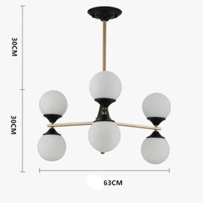 Lustre suspension au design nordique post-moderne — LZ4X9T
