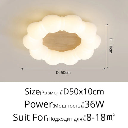 Lustre LED simple personnalisé pour chambre d’enfants — LZ7FQ2