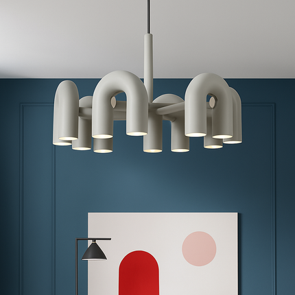Lustre suspension nordique pour salon — LZ4X9T2