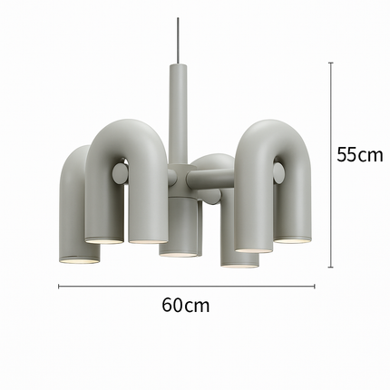 Lustre suspension nordique pour salon — LZ4X9T2