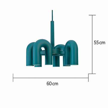 Lustre suspension nordique pour salon — LZ4X9T2