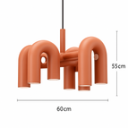 4 têtes marron