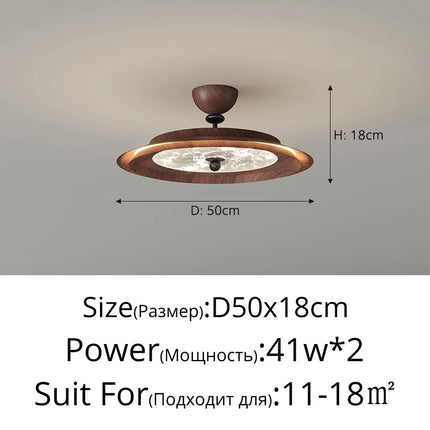 Lustre nordique à trois têtes avec protection oculaire — LZ4X9P2