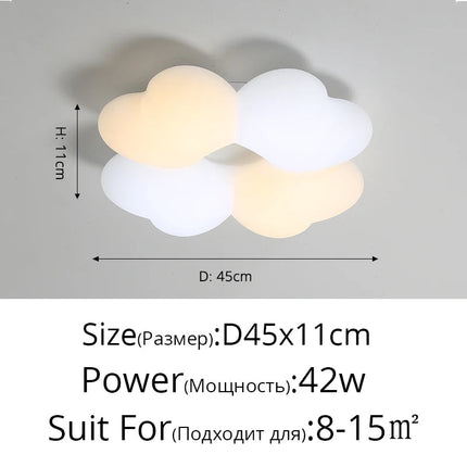 Lustre nordique à pétales pour une ambiance chaleureuse — LZ4X9P