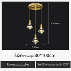 Disque circulaire 3 têtes / Lumière blanche 6000K