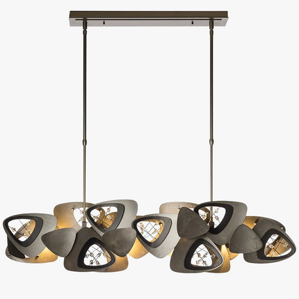 Lustre suspension créatif postmoderne en cristal — LZ4X9T