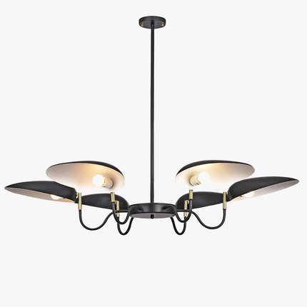 Lustre nordique à 6 têtes design postmoderne pour intérieur — LZ4X9P2