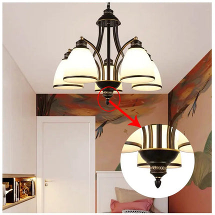 Lustre rétro américain pour plafond intérieur — LZ4X9T