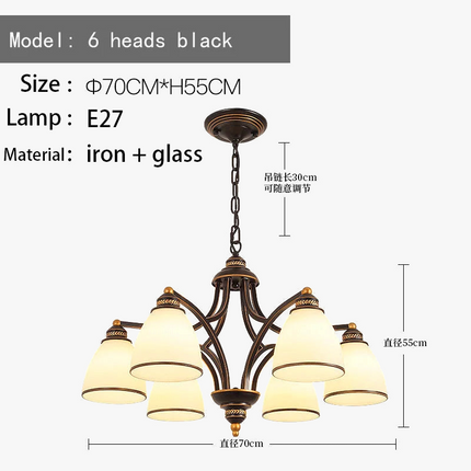Lustre rétro américain pour plafond intérieur — LZ4X9T