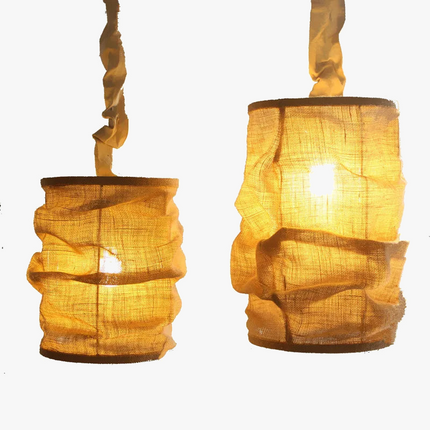 Lustre rétro chinois pour bar, restaurant ou salon de thé zen — LZ4X9T2