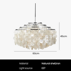60 cm / Chrome / Blanc chaud