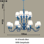 12 lumières B bleu / Lumière neutre / CHINE