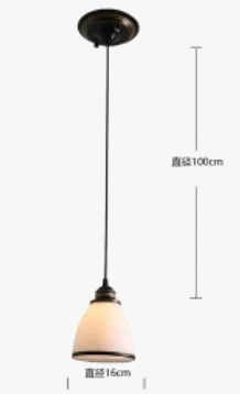 Lustre rétro pour une ambiance chaleureuse et campagnarde — LZ4X9T