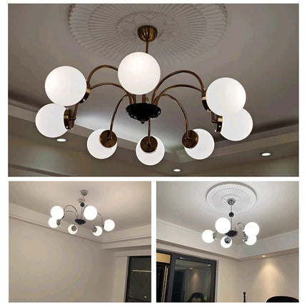 Lustre rétro avec lumière douce et protection oculaire — LZ4F9X2