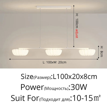 Lustre romantique pour mariage avec lampe en cloche pour salon — LZ4X9QJ