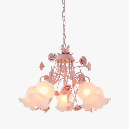 Lustre rose pour une ambiance lumineuse et douce enfantine — LZ4X9T