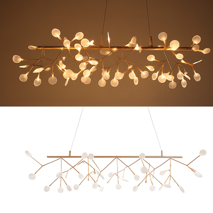 Lustre suspension design branche d'arbre avec LED Firefly — LZ3X9Q