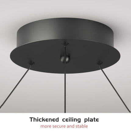 Lustre spirale LED en aluminium pour décoration intérieure — LZ4X9P