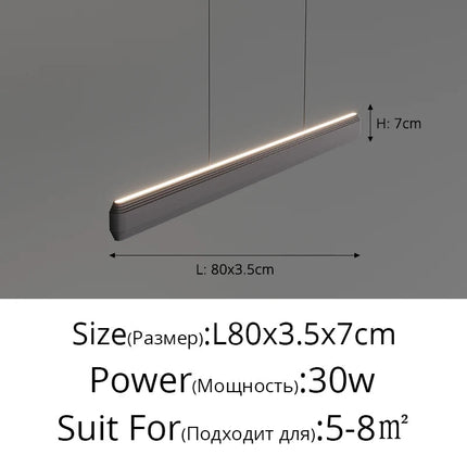 Lustre suspension au design moderne et luxueux — LZ4X9T2