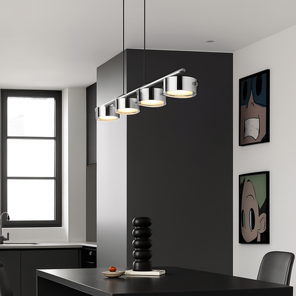 Lustre suspension en verre avec intensité lumineuse réglable — LZ4X9T