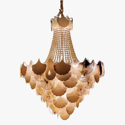 Lustre suspendu LED design Ginkgo réglable pour intérieur moderne — LZ4X9P2