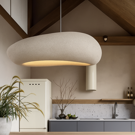 Lustre suspension japonaise moderne fait main pour intérieur et café — LZ4X9T